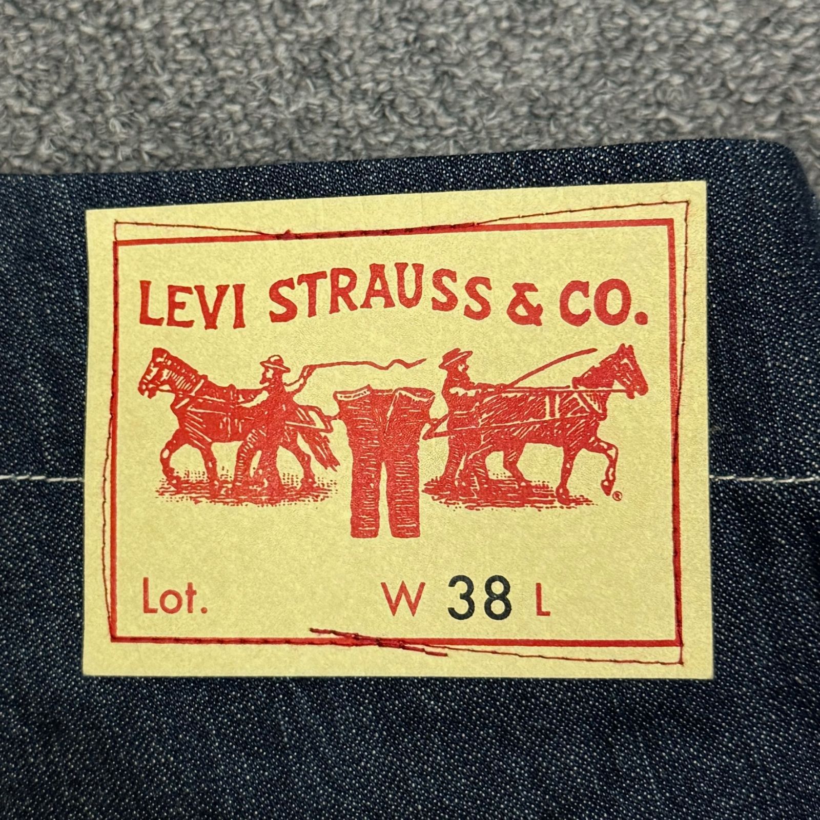 定価60500円 JUNYA WATANABE MAN 24SS × LEVI'S デニムパンツ