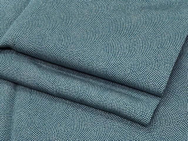 平和屋着物●江戸小紋 鮫小紋柄 ロング丈 お引きずり 正絹 CAAZ0853vf