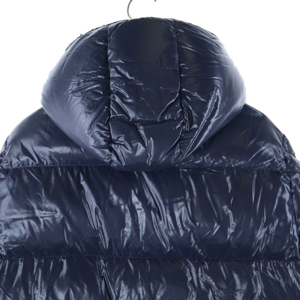 ファイナルセール開催中！ MONCLER モンクレール 19AW × VALENTINO Down Jacket ヴァレンティノ ロゴプリント ダウンジャケット ネイビー レッド SV3CN00A5AG
