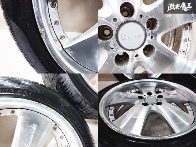 SSR VISCONTI LXS 18インチ 8J +44 5穴 PCD114.3 225/45R18 タイヤ付 