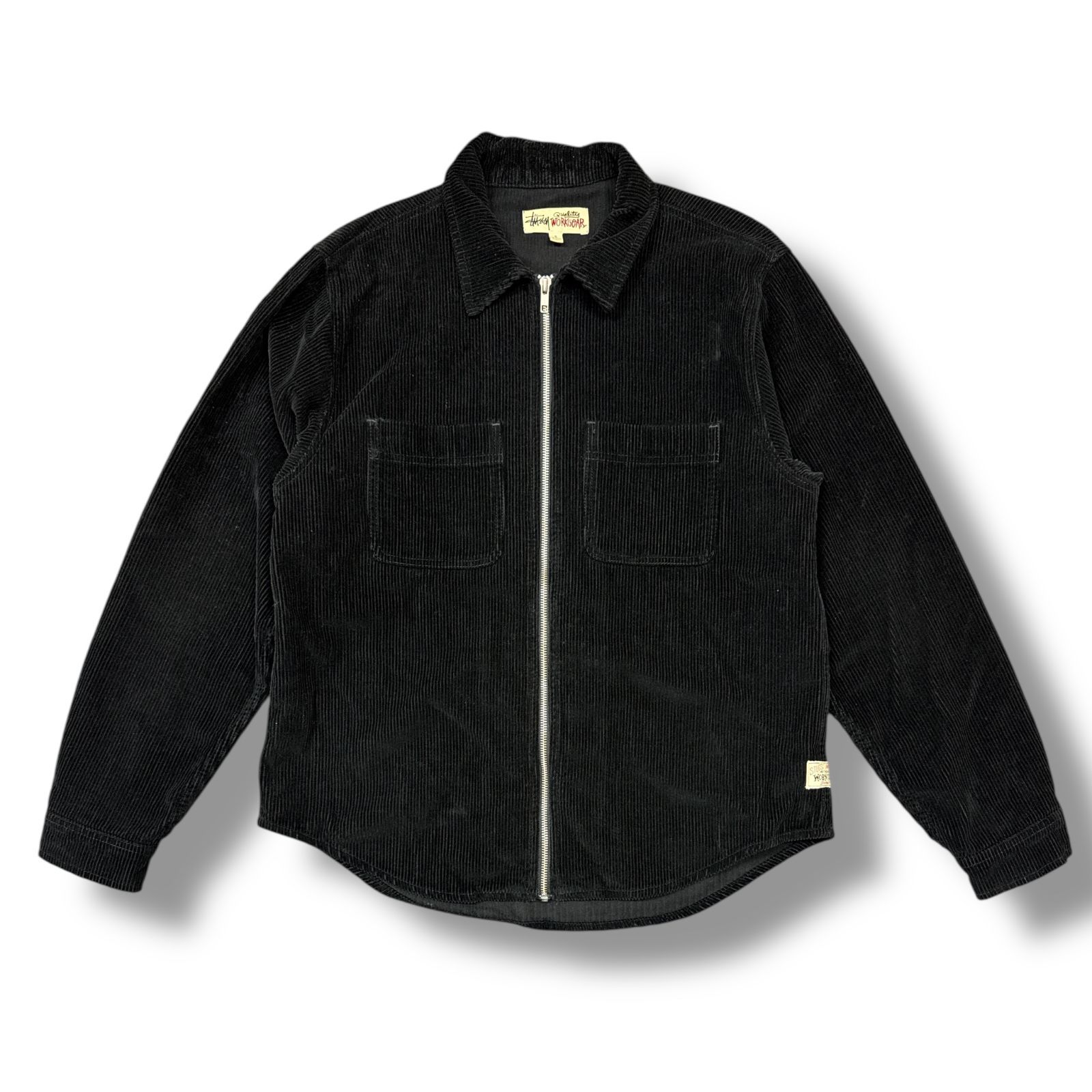 Stussy 22AW Wide Wale Cord Zip Jacket ワイドコーデュロイ