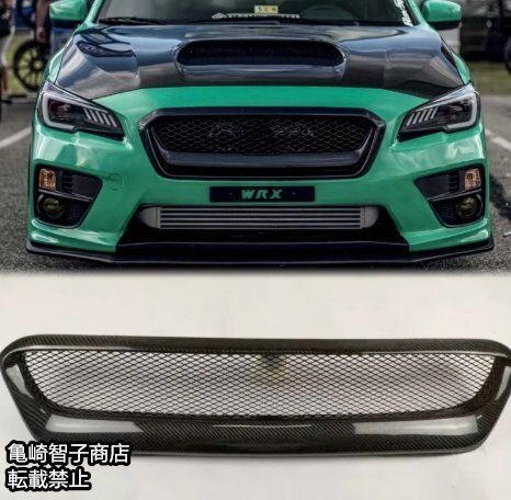 インプレッサフロントグリル グリル スバルインプレッサWRX STI 04-05 RSメッシュブラック