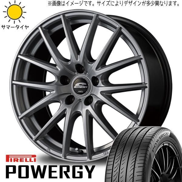 セレナ カローラルミオン アルテッツァ 215/45R17 ホイールセット | ピレリ パワジー u0026 SQ27 17インチ 5穴114.3 
