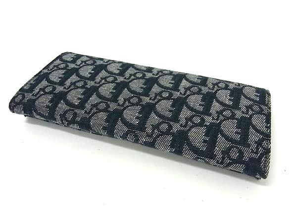 ChristianDior クリスチャンディオール 財布 トロッター ブルー  