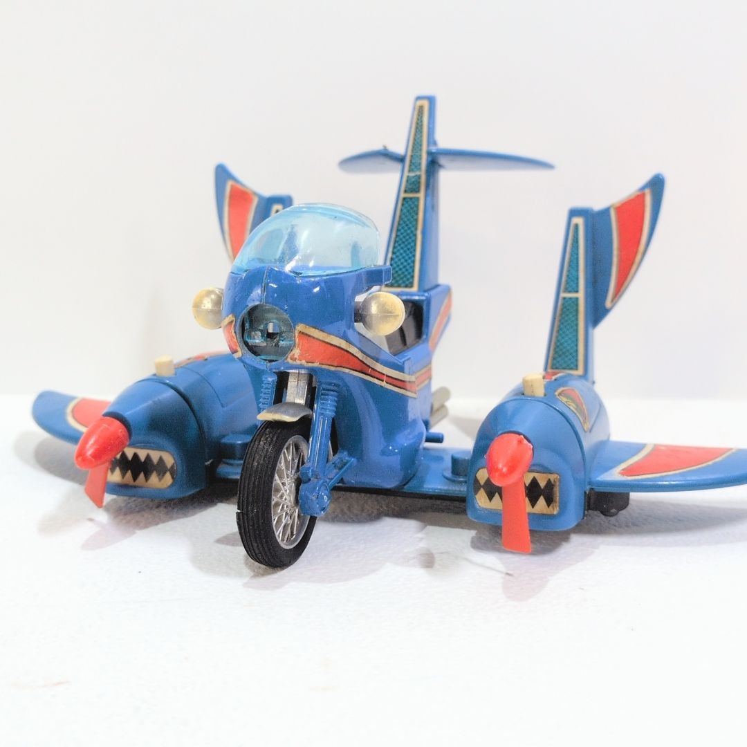 超神ビビューン ビビューンカー ビビューン フィギュア タカトク ヴィンテージ ビンテージ 昭和レトロ 超合金 合金 玩具 石森プロ 破損あり