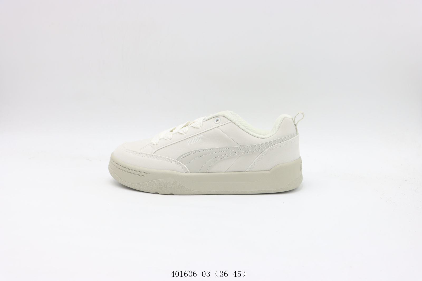今日 プーマ Puma スケートシューズ 401606 03 白灰色-MM輸入2