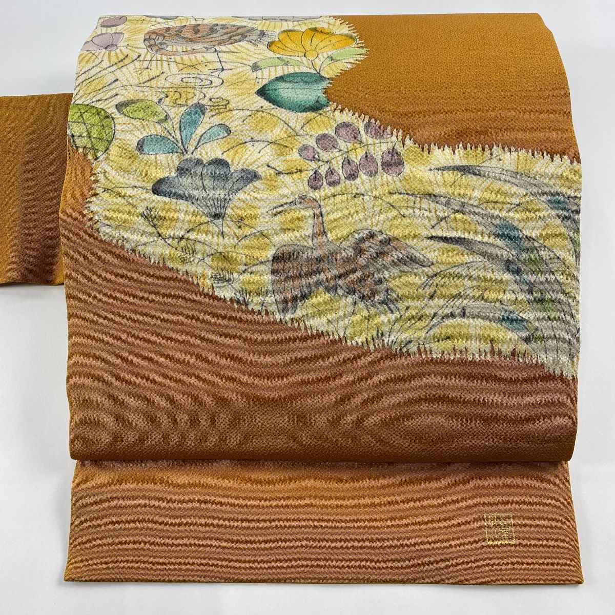 楽天市場】【中古】 名古屋帯 夏物 九寸 リサイクル 麻 本麻