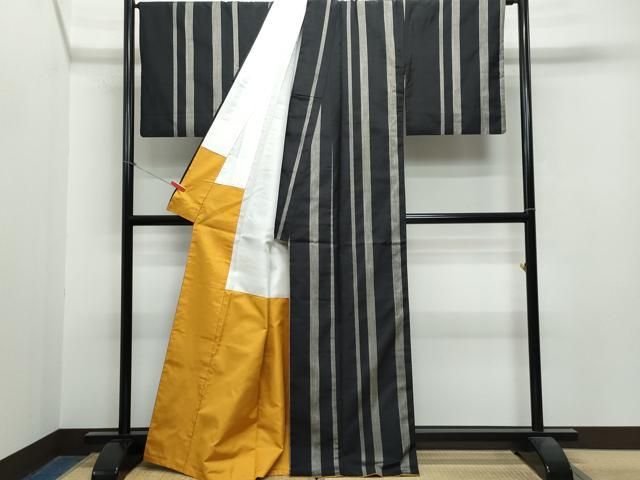 平和屋着物○本場大島紬 やたら織 縞 正絹 逸品 CAAS8418vf - メルカリ 