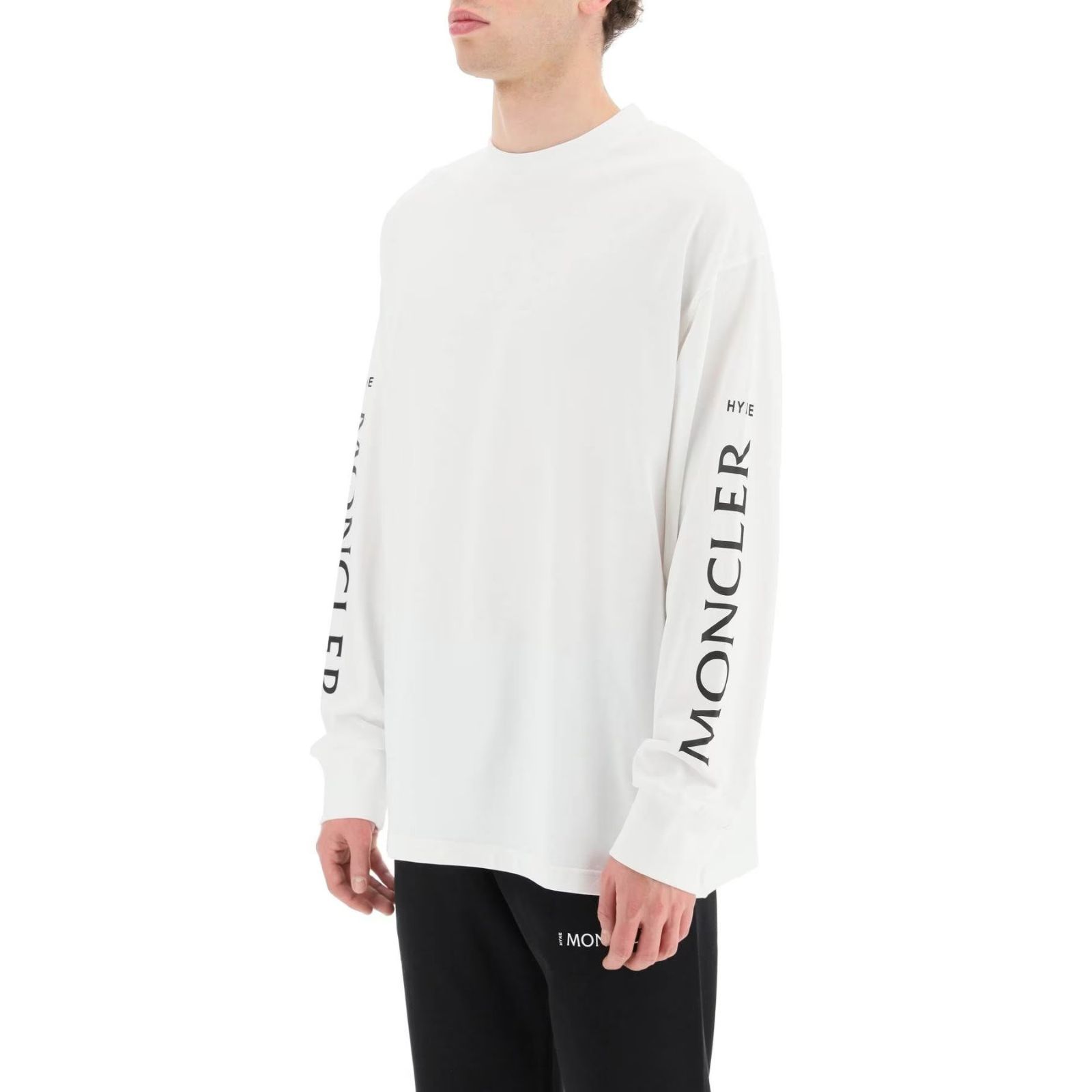 モンクレール ハイク 4 Moncler Hyke 袖ロゴ ロンT 長袖Tシャツ