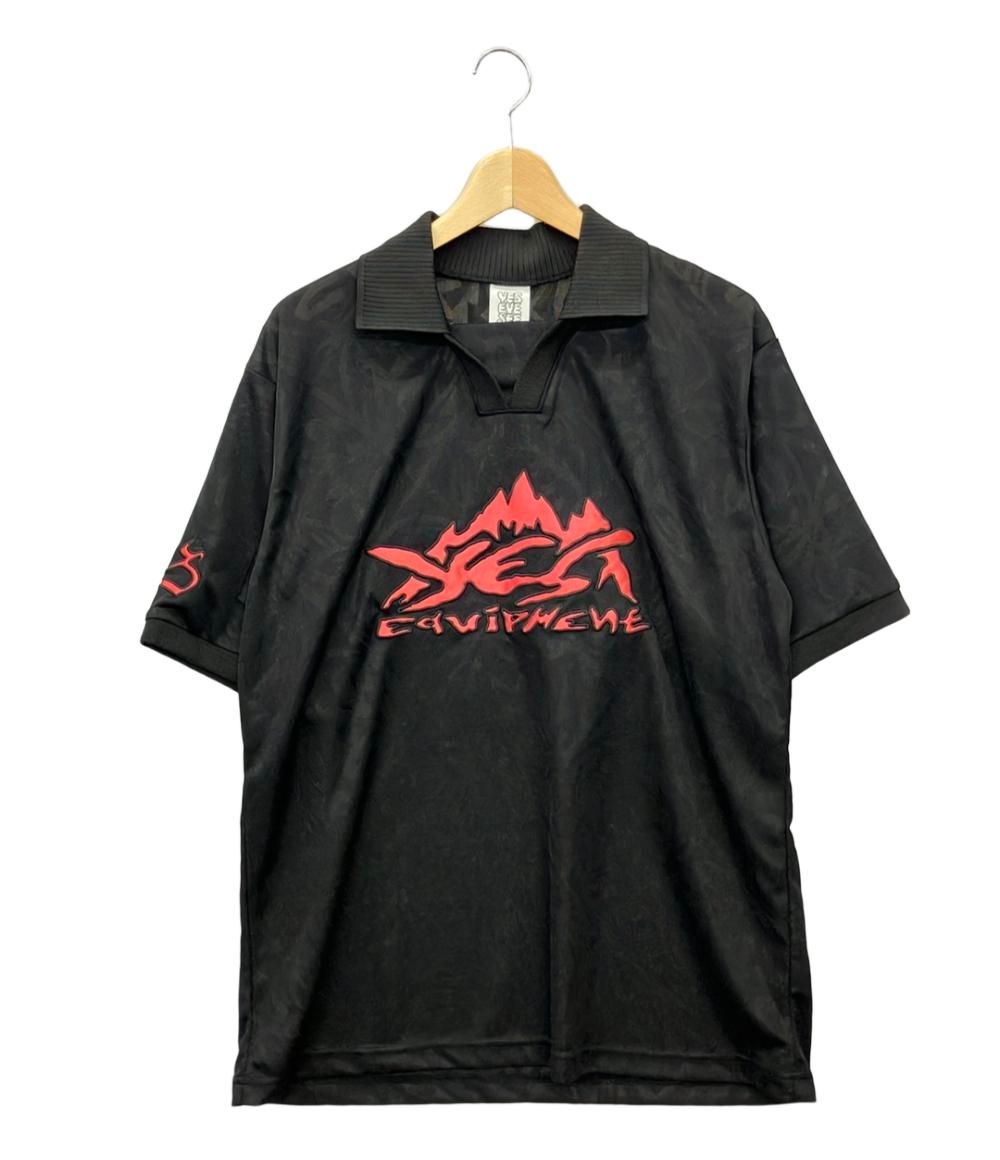 【YESEYESEE】★Y.E.S ジャカードフットボールT★ 美品 イエスアイシー ジャガードフットボールTシャツ メンズ