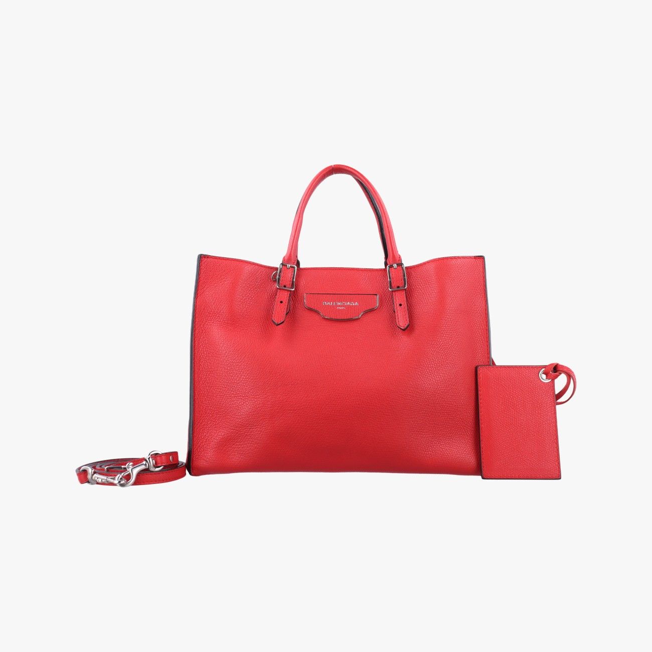 バレンシアガBalenciagaザ ペーパーレッドレザー399531.6510.E.538735