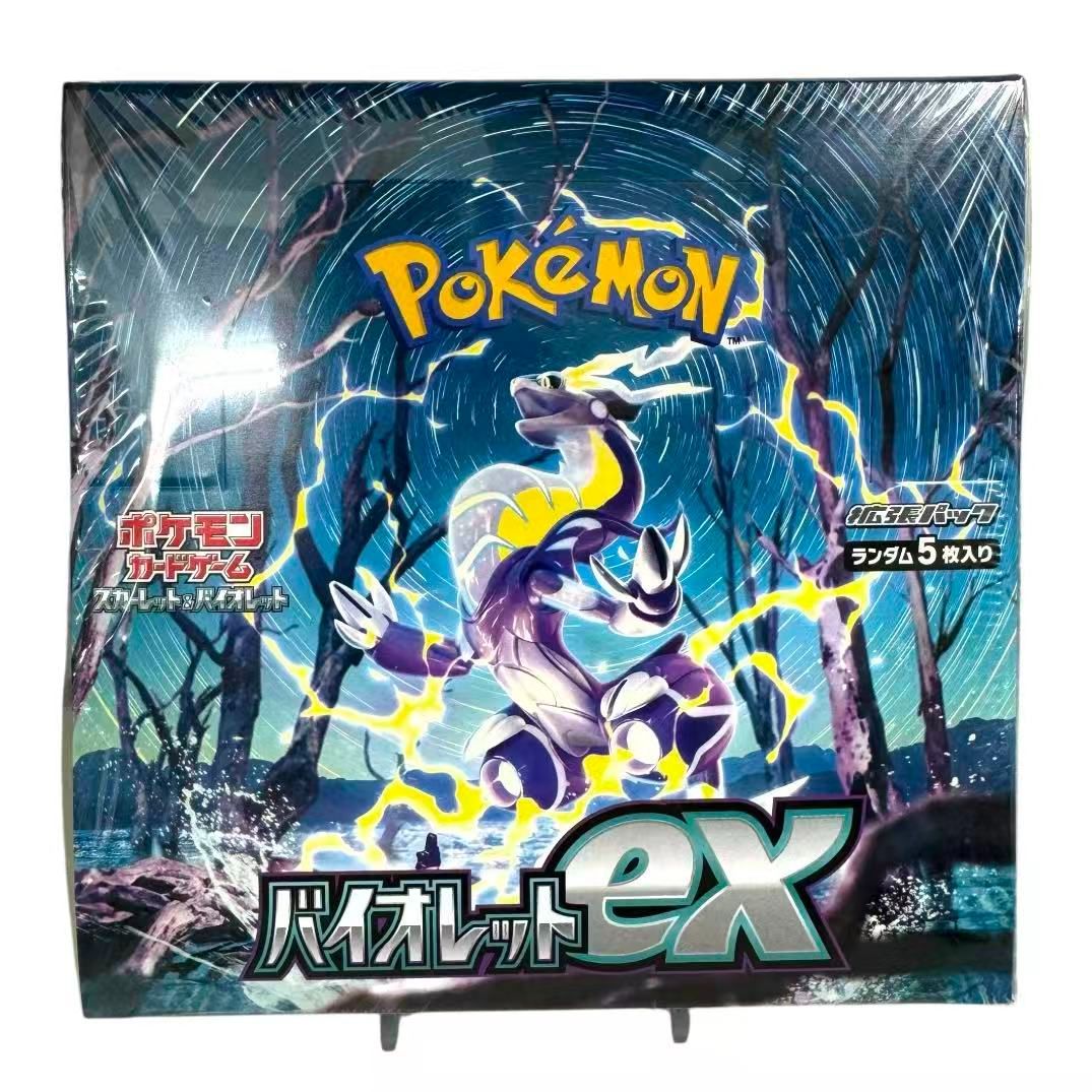 【絶版】新品 未開封 バイオレットex 1box シュリンク付き ポケカ 絶版】新品 未開封 バイオレットex 1box シュリンク付き ポケカ - メルカリ
