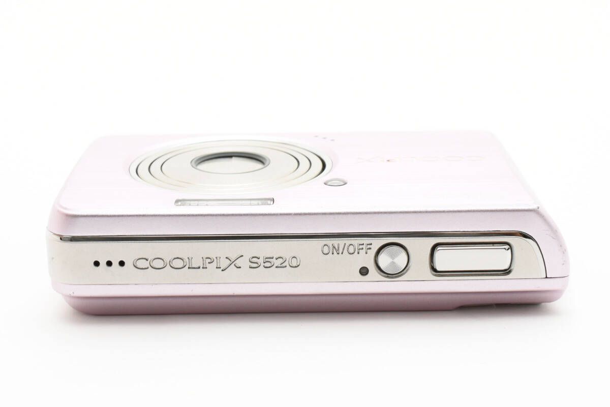 ☆バッテリーなし良品☆ ニコン NIKON COOLPIX S520 サクラ コンパクト 