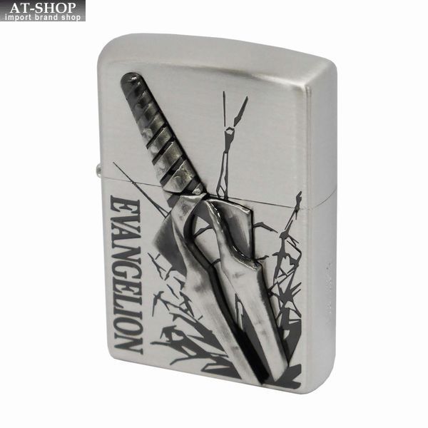 ジッポー ZIPPO エヴァンゲリオン EVANGELION ZIPPO メタルレリーフ ロンギヌスの槍 アニメ ジッポライター シリアル番号