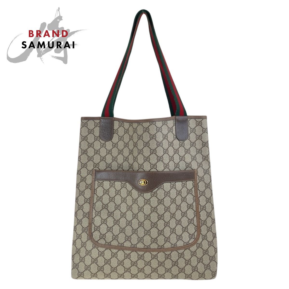 楽天市場】GUCCI グッチ手提げハンドバッグGGキャンバストート