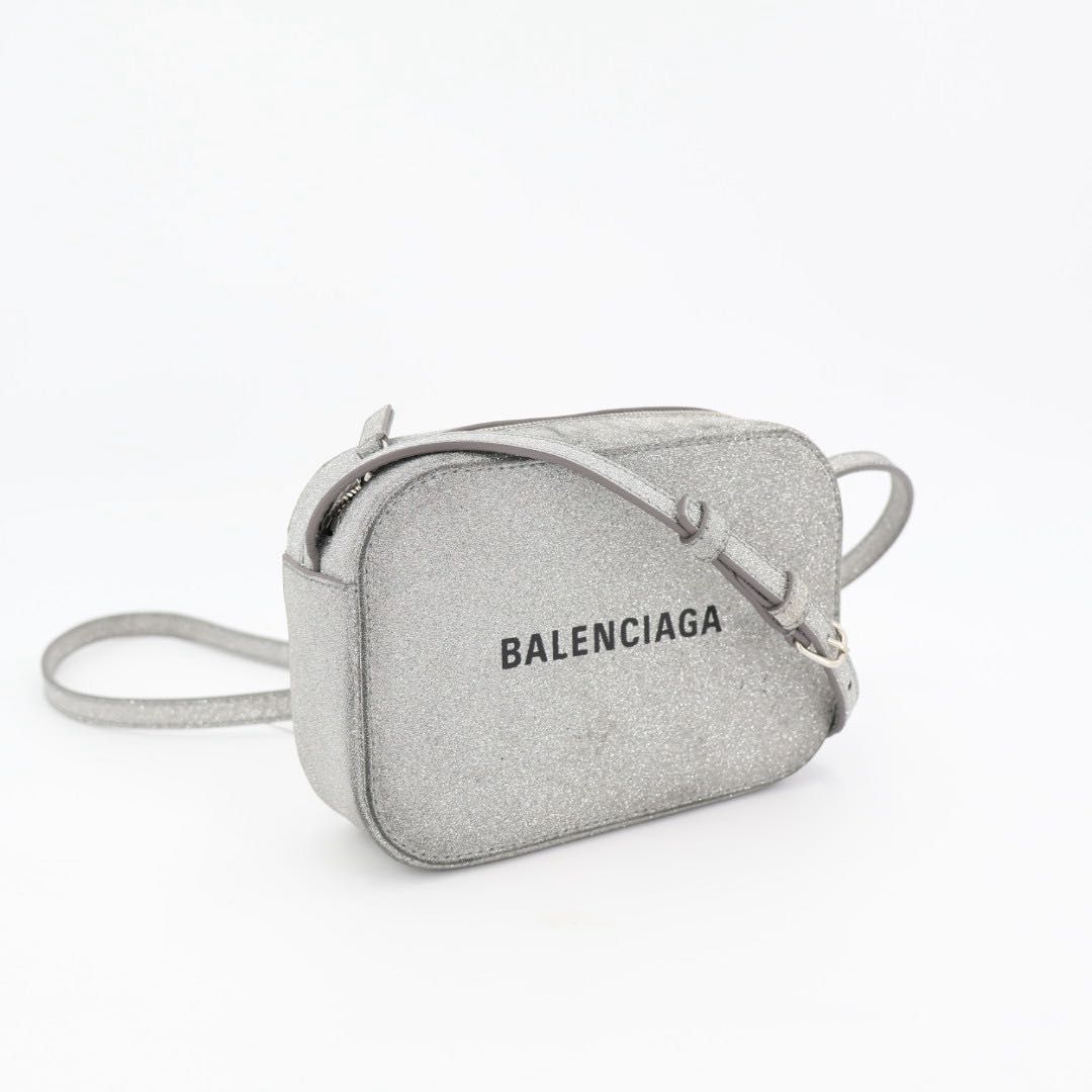 バレンシアガ BALENCIAGA エブリデイ カメラバッグ グリッター