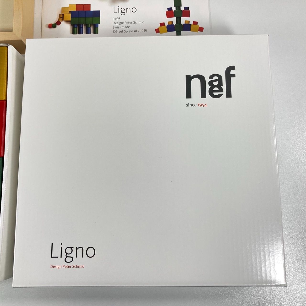 美品】naef ネフ Ligno リグノ 積木 木箱付き - メルカリ