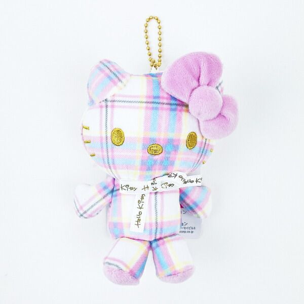 サンリオ ハローキティ マスコットコレクション タータン ホワイト ぬいぐるみ タータンチェック サンリオ