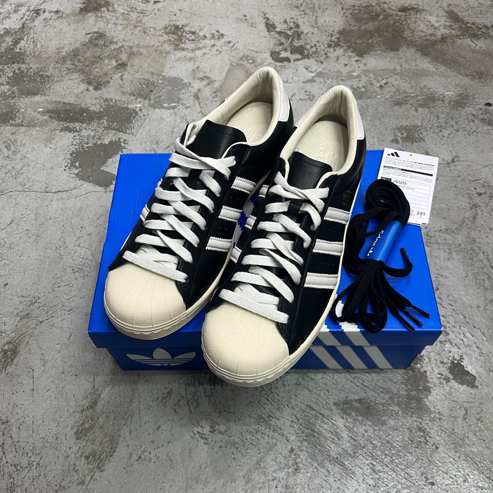 【中古】スパークスター 未使用品 ADIDAS SUPERSTAR VINTAGE JQ3255 スーパースター
