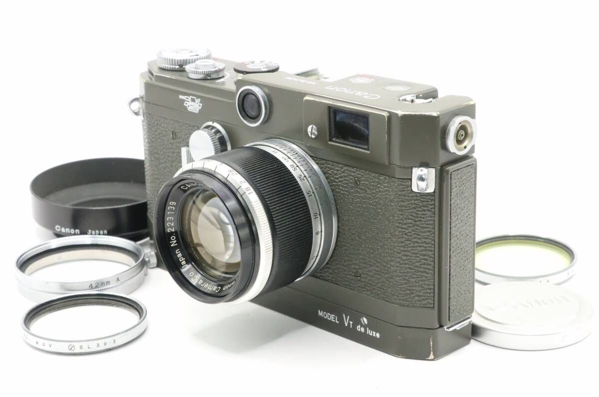 カメラ、光学機器 Canon MODEL VT de luxe フィルムカメラ 50mm F1.8