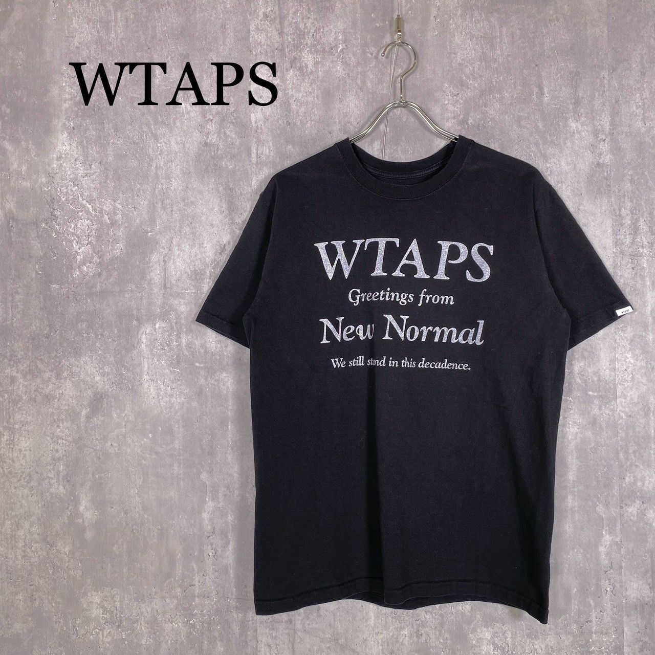 WTAPS』ダブルタップス (2) NEW NORMAL 半袖Tシャツ - メルカリ