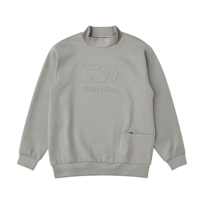 DAIWA DANROTECHスウェットモックネック 25DE-8725 グレー M