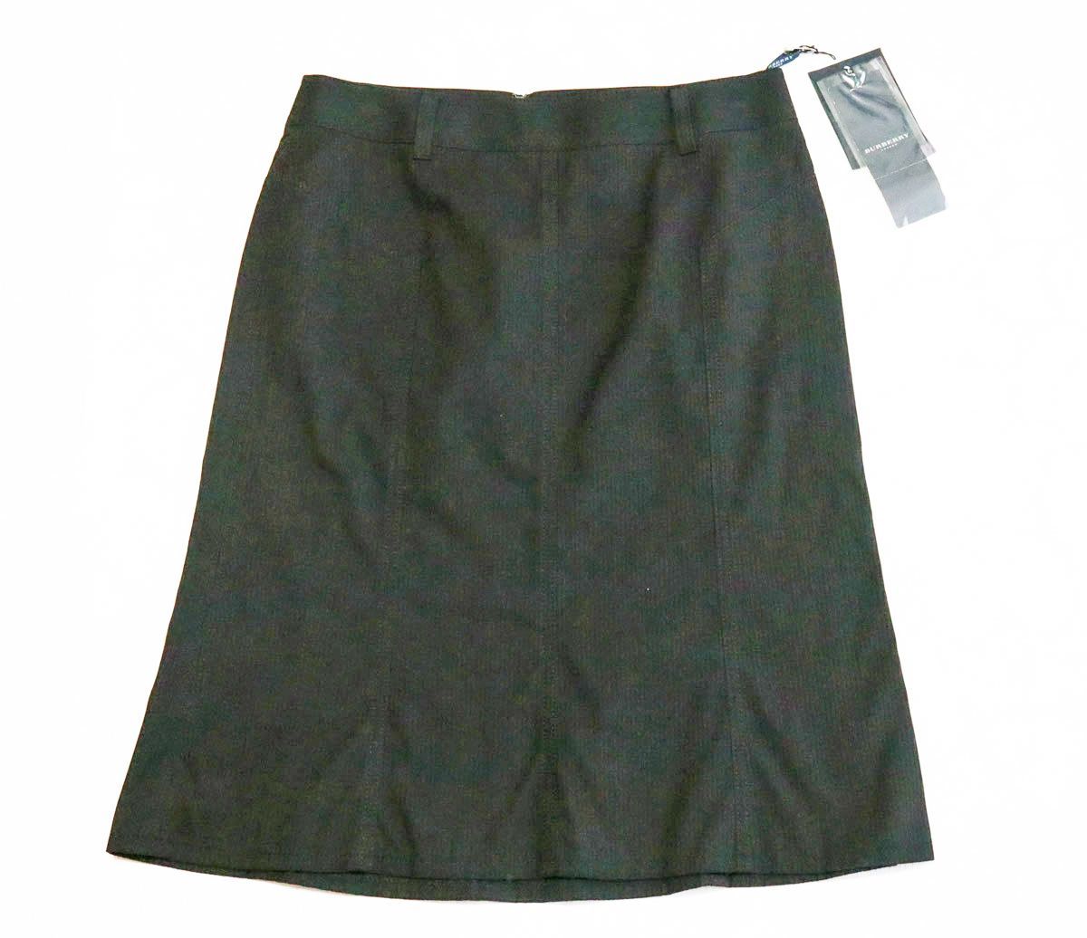 高品質 595-9 バーバリー(三陽商会）Burberry ひざ丈スカート 新品 