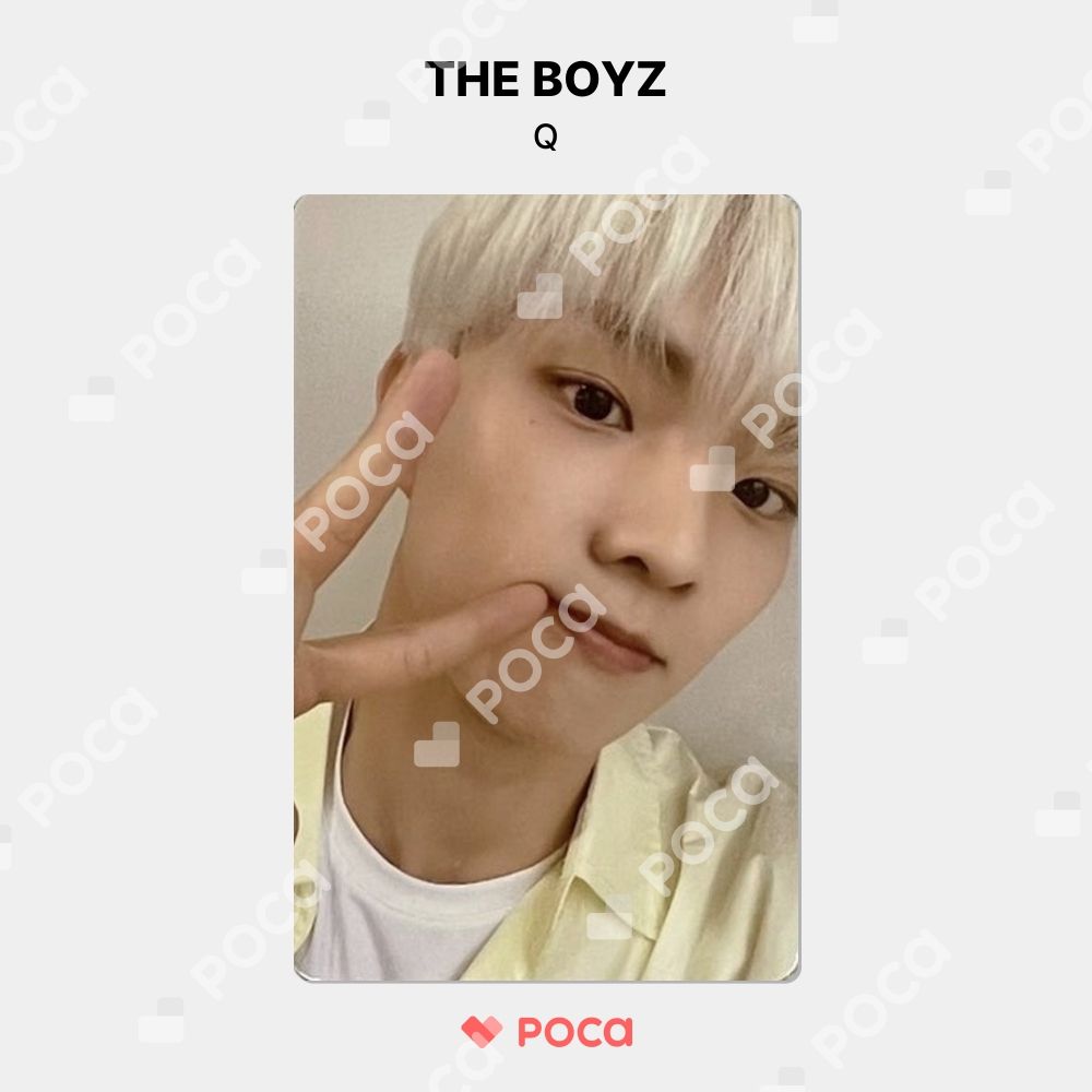 THE BOYZ キュー トレカ BE AWARE BeatRoad 公式 トレカ - メルカリ