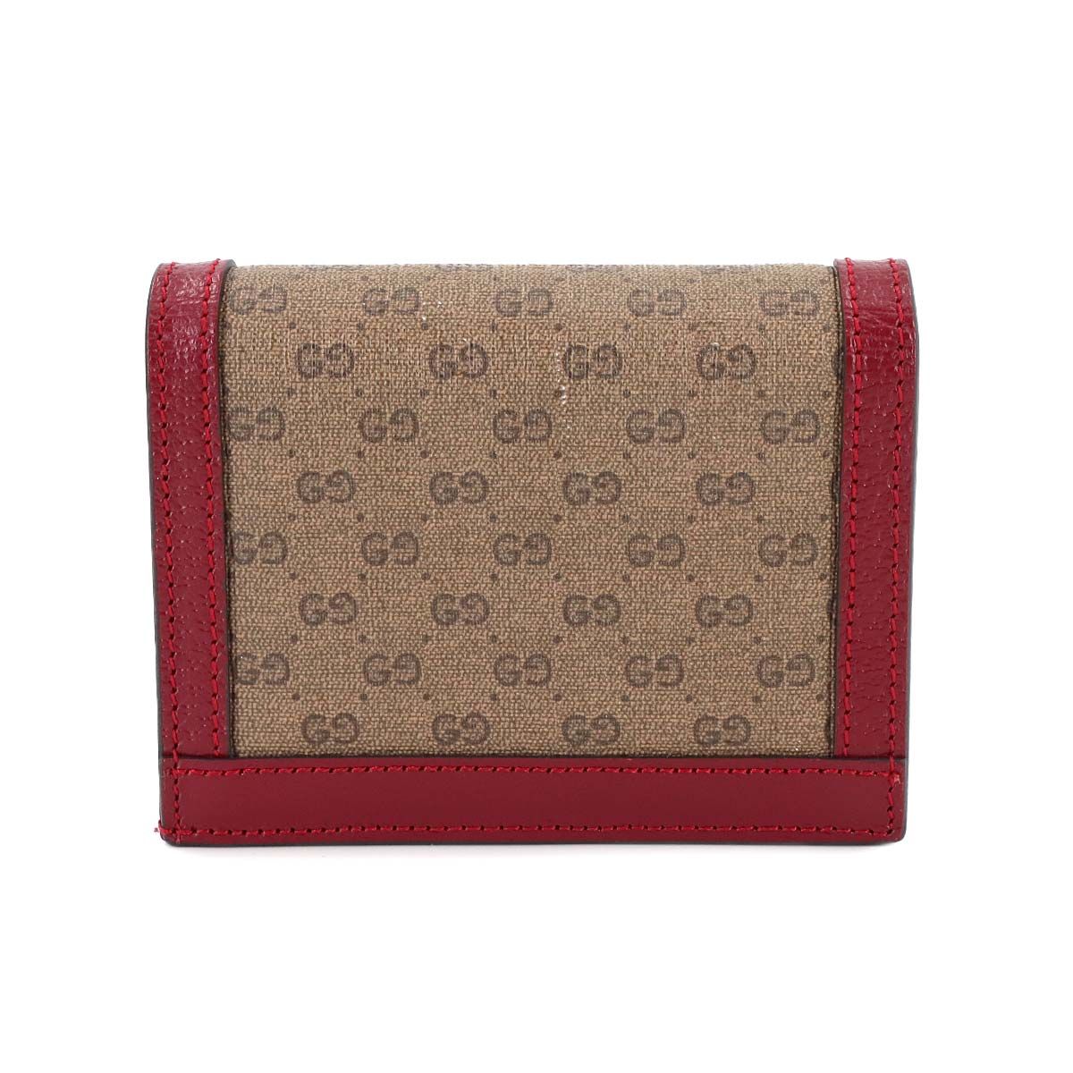 新品同様 グッチ GUCCI ミニGGスプリーム ドラえもん 二つ折り