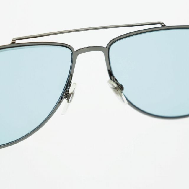 ジバンシィ GIVENCHY GV Cut in Metal Ruthenium Blue