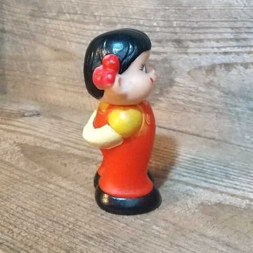 【レア中古】不二家　ペコちゃん　ポコちゃん　ソフビ人形　2個セット 不二家 ペコちゃん ポコちゃん セット 非売品ソフビ人形 - メルカリ