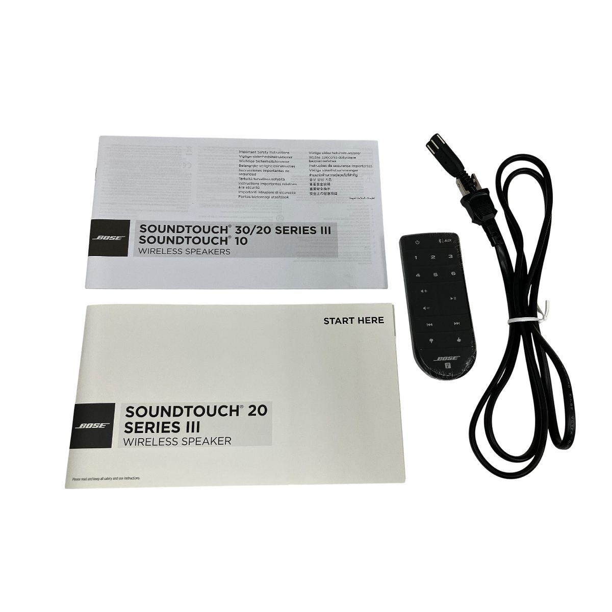 BOSE SoundTouch 20 wireless music system ボーズ ワイヤレス 音響 オーディオ O10516125