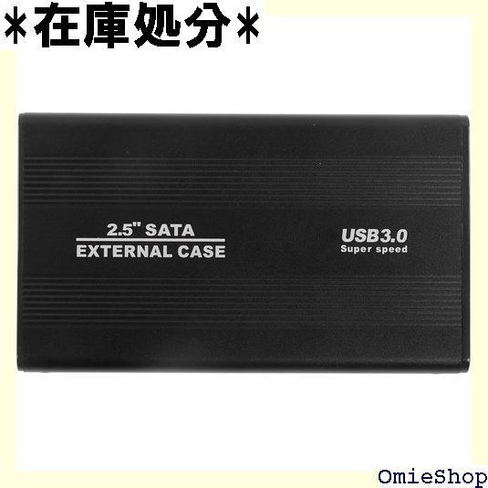 USB  3.0外付けハードドライブエンクロージャー、最大5Gbpsの伝送速度2.5インチ外付けHDDアルミニウムシェルハードドライブケースは4TBをサポート  黒 647 - メルカリ