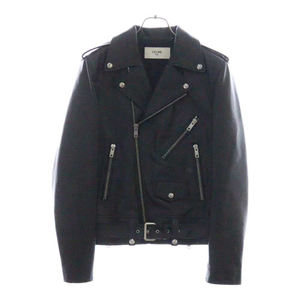 セリーヌ カーフスキン クラシックバイカー ダブルライダース 2E158599E 00008642-02.jpg