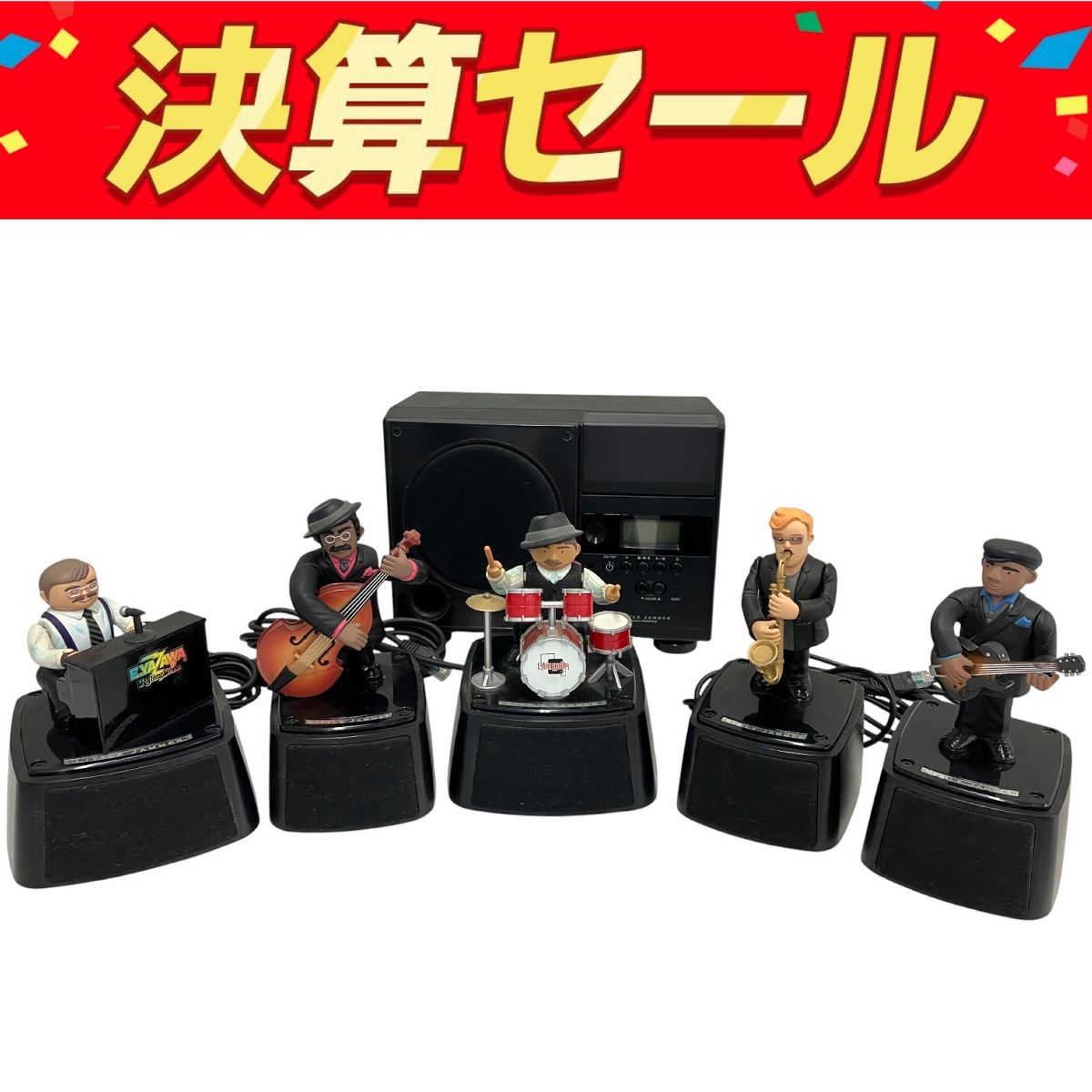 LITTLE JAMMER KENWOOD ミュージシャン型 ロボット スピーカー 音楽 リトルジャマー T10028109