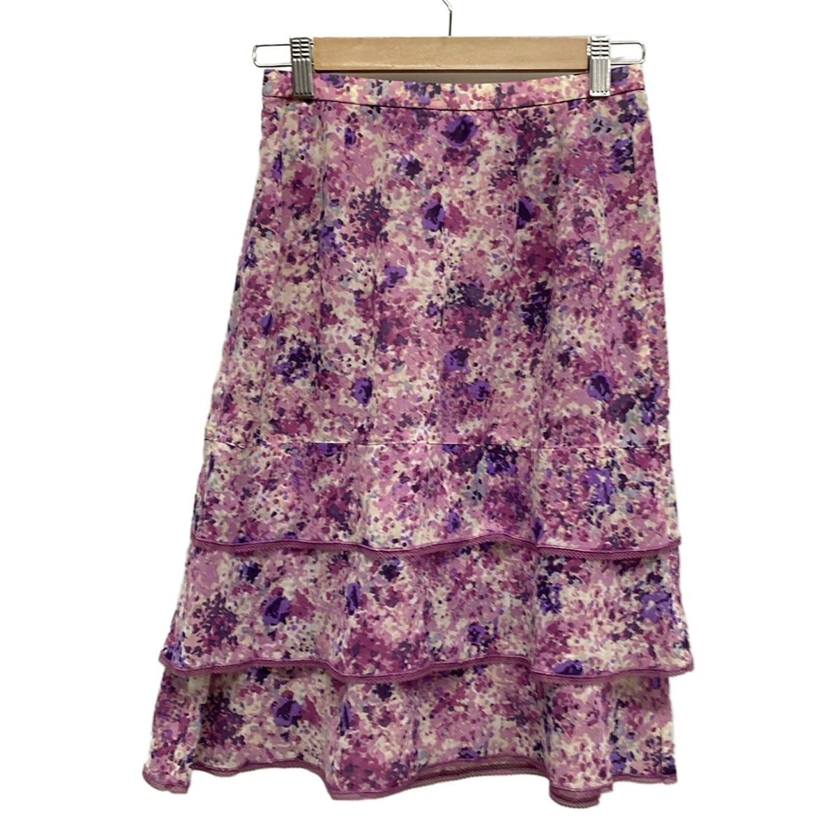 ROCHAS(ロシャス) スカート サイズ9 M レディース美品 - ピンク