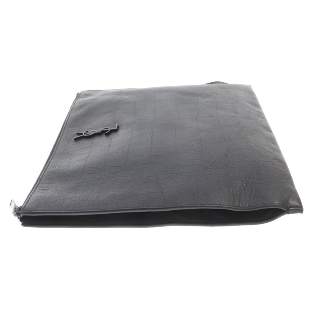 最終値下5.16◎S512P◎イヴサンローラン◎クラッチバッグ◎黒◎日本製 最終値下5.16◎S512P◎イヴサンローラン◎クラッチバッグ◎黒◎