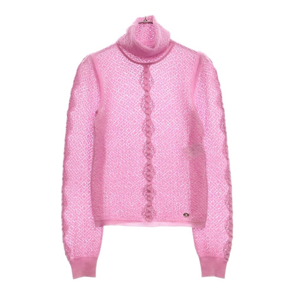 口コミ サイト 商品 CHANEL (シャネル) タートルニット ラメ加工 ココマーク 24AW トップス