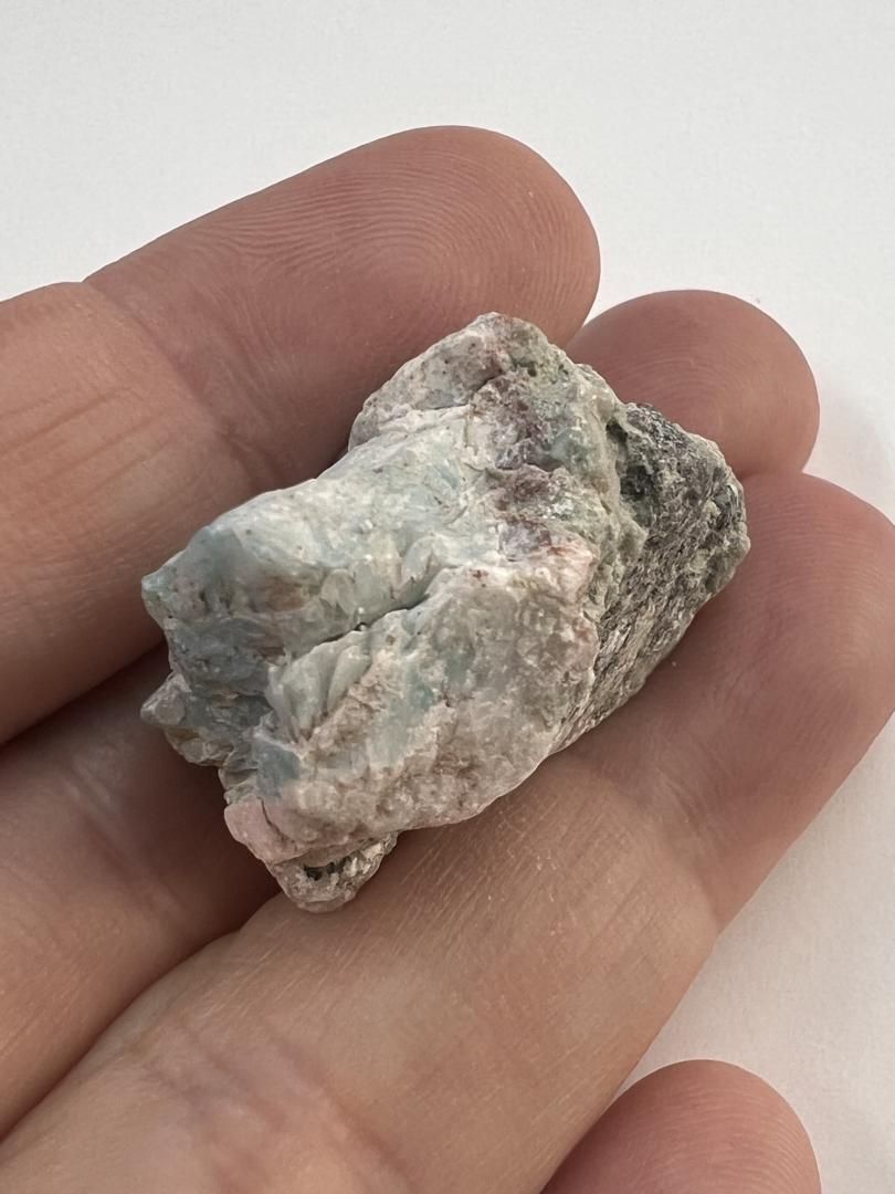 ラリマーの原石③ E30378】 ラリマー 原石 3大ヒーリングストーン 天然石 鉱物