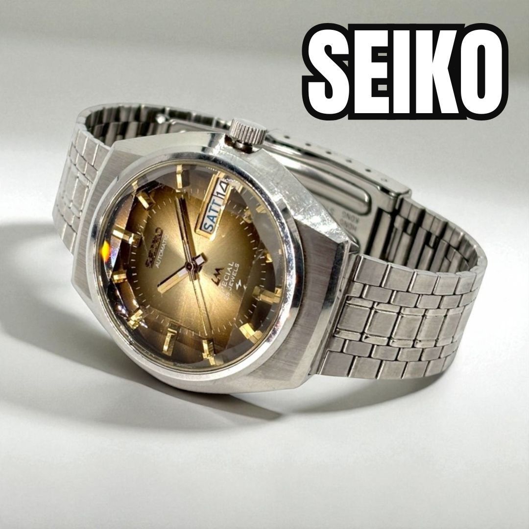 70s艶色で格上げ】 SEIKO セイコー 自動巻き腕時計 ロード