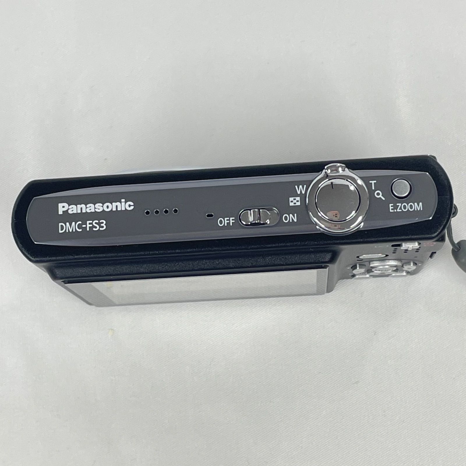 美品・箱付き】Panasonic LUMIX DMC-FS3 ブラック 動作品 MS-M0099 