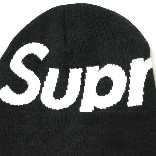 新品 SUPREME シュプリーム 23AW Big Logo Beanie ビッグロゴビーニー 