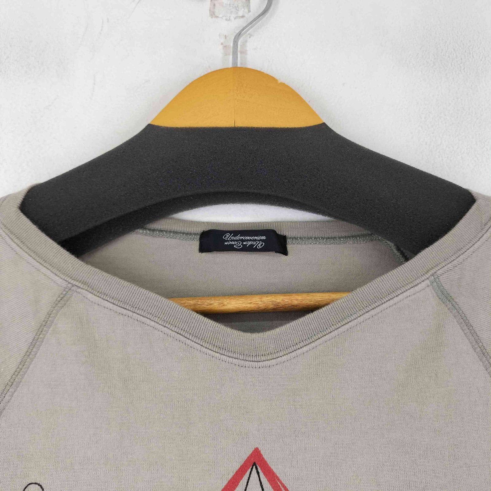 アンダーカバーイズム　ラグラン　カットソー アンダーカバーイズム UNDERCOVERISM 11SS UNDERMAN期 フロント