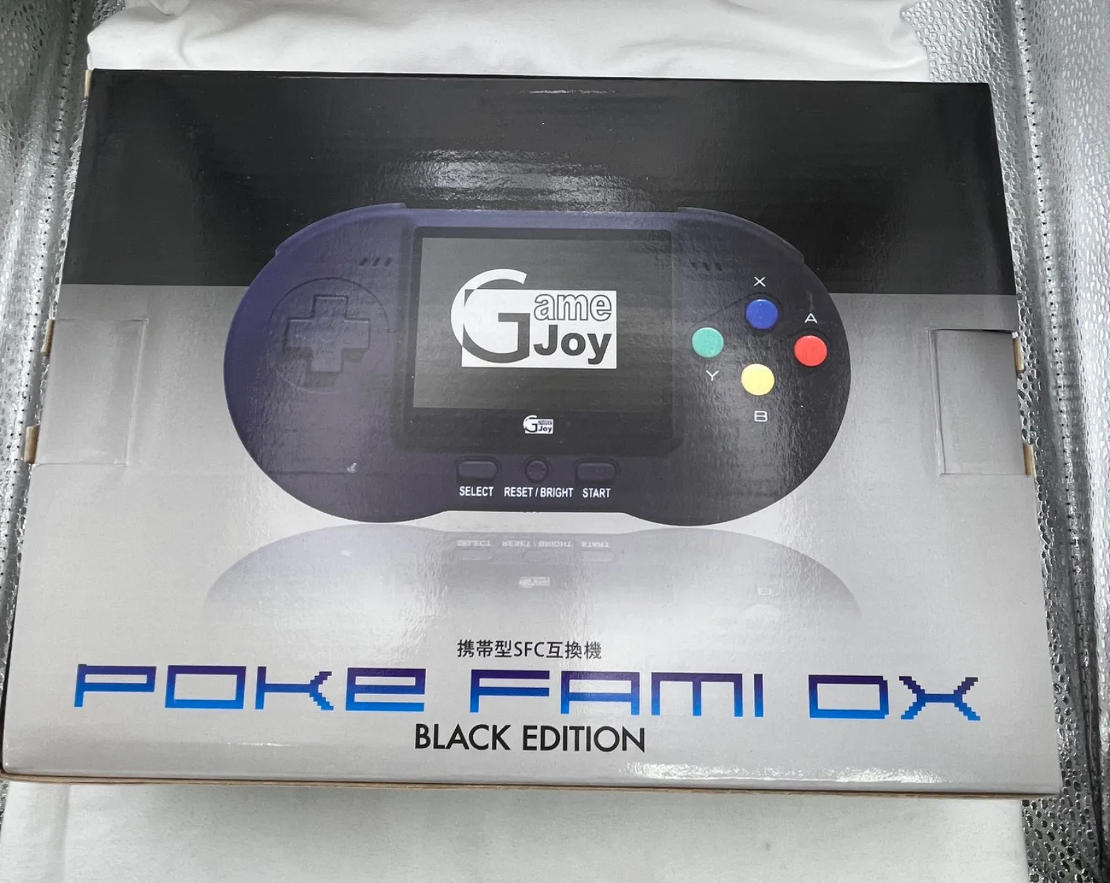 GameJoyポケファミDX BLACK EDITIONスーパーファミコン互換機 GameJoyポケファミDX BLACK EDITIONスーパーファミコン互換機