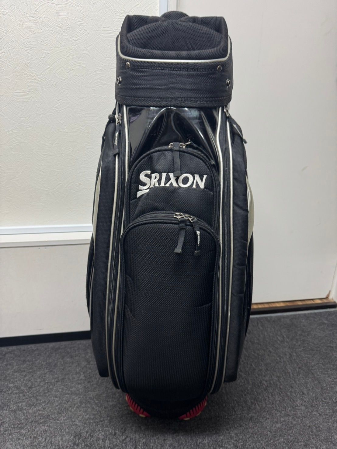 程度良好 ゴルフ 送料込み】SRIXON スリクソン ゴルフバッグ 黒