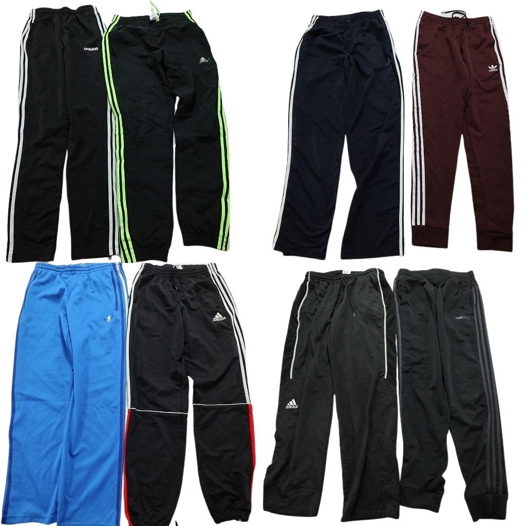 古着卸 まとめ売り アディダス adidas ジャージ パンツ 8枚