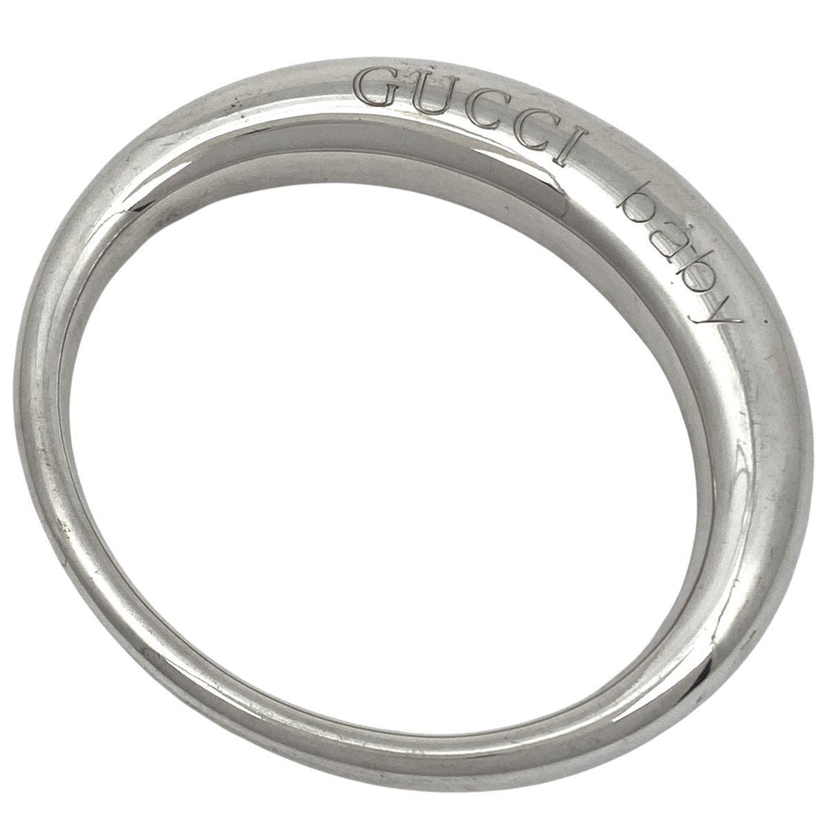グッチ GUCCI ベビーラトル ガラガラ ベビー遊具 シルバー925 シルバー レディース