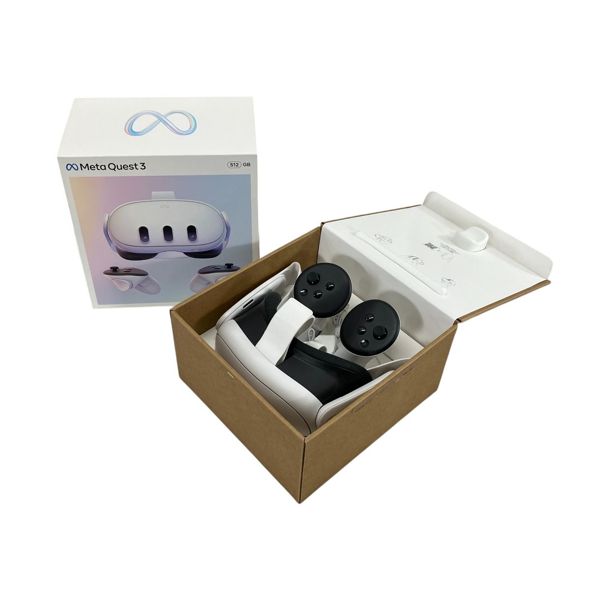 Oculus Meta Quest3 S3A 512GB VR ヘッドセット 良好 W10019733
