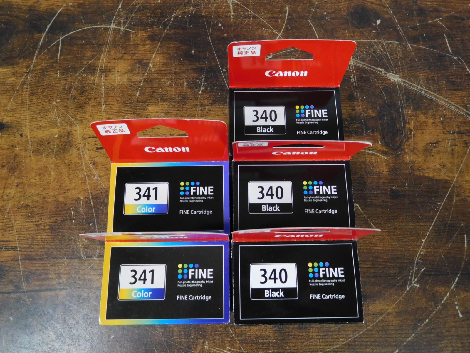 CANON FINEカートリッジ BC-340 ブラック 3セット BC-340&frasl;341 Canon キャノン 用 互換インク ( リサイクル