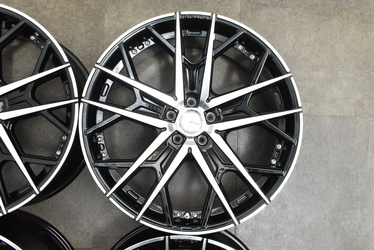 ROWEN Flamme RRS001 21in 9J 35 PCD114.3 4本 レクサス NX RX アルファード ヴェルファイア ハリアー エルグランド TRITUETUBI_COM